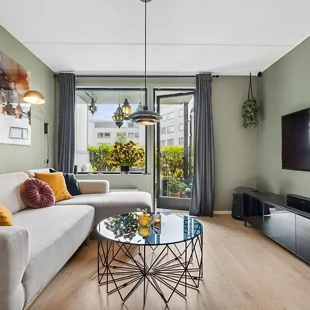 Apartment Nydelig Leilighet Med Privat Terrasse Mot Bakgard Oslo